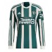 Manchester United Victor Lindelof #2 Replica Away Shirt 2023-24 Long Sleeve
